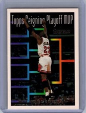 1994 Topps Gold Michael Jordan #199 Topps Reigning Playoff MVP - Chicago Bulls