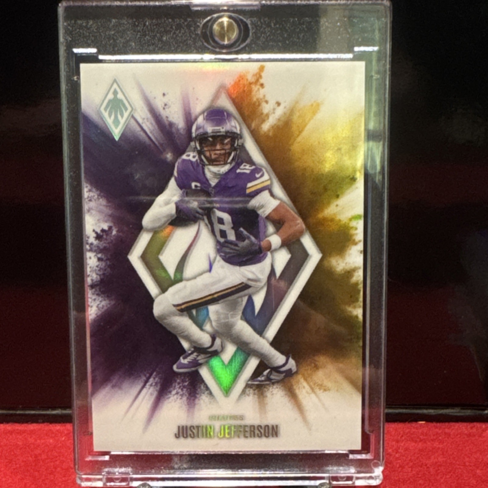 2025 Panini Phoenix- Justin Jefferson Minnesota Vikings Color Blast Case Hit 🔥