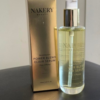 Nakery Beauty Skininfusion Power Blend Elixir Serum Firm & Plump 5.07 oz NIB