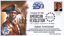 26-106, 2026, SC 6068d, Figures of the American Revolution, FDC, Pictorial, Amer