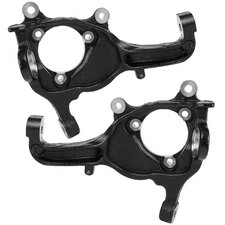 2x Front Left Right Side Steering Knuckle For Jeep Liberty 2002-2007 52088652AE