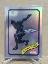 2025 Topps Chrome Marvel Refractor #20 Nighthawk
