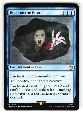 Become the Pilot #37 (NM) (Non-Foil) (R) (WHO) Magic MTG