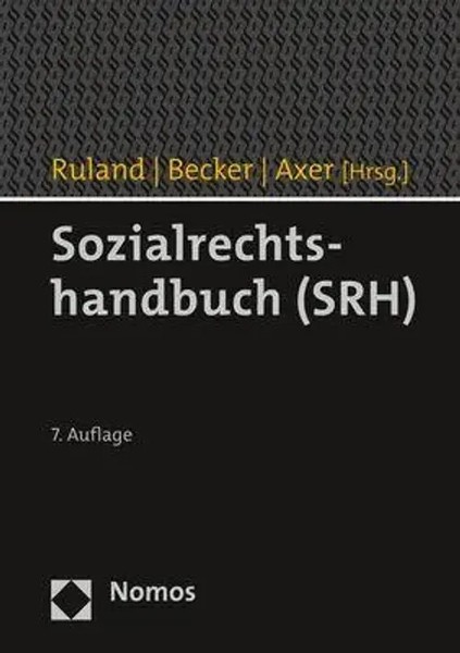 Sozialrechtshandbuch (Srh) Franz Ruland (U. A.) Buch 1925 S. Deutsch 2022-image