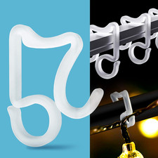 Holiday Light Clips Christmas Light Clips Outdoor Hang Gutter Hooks for Christma