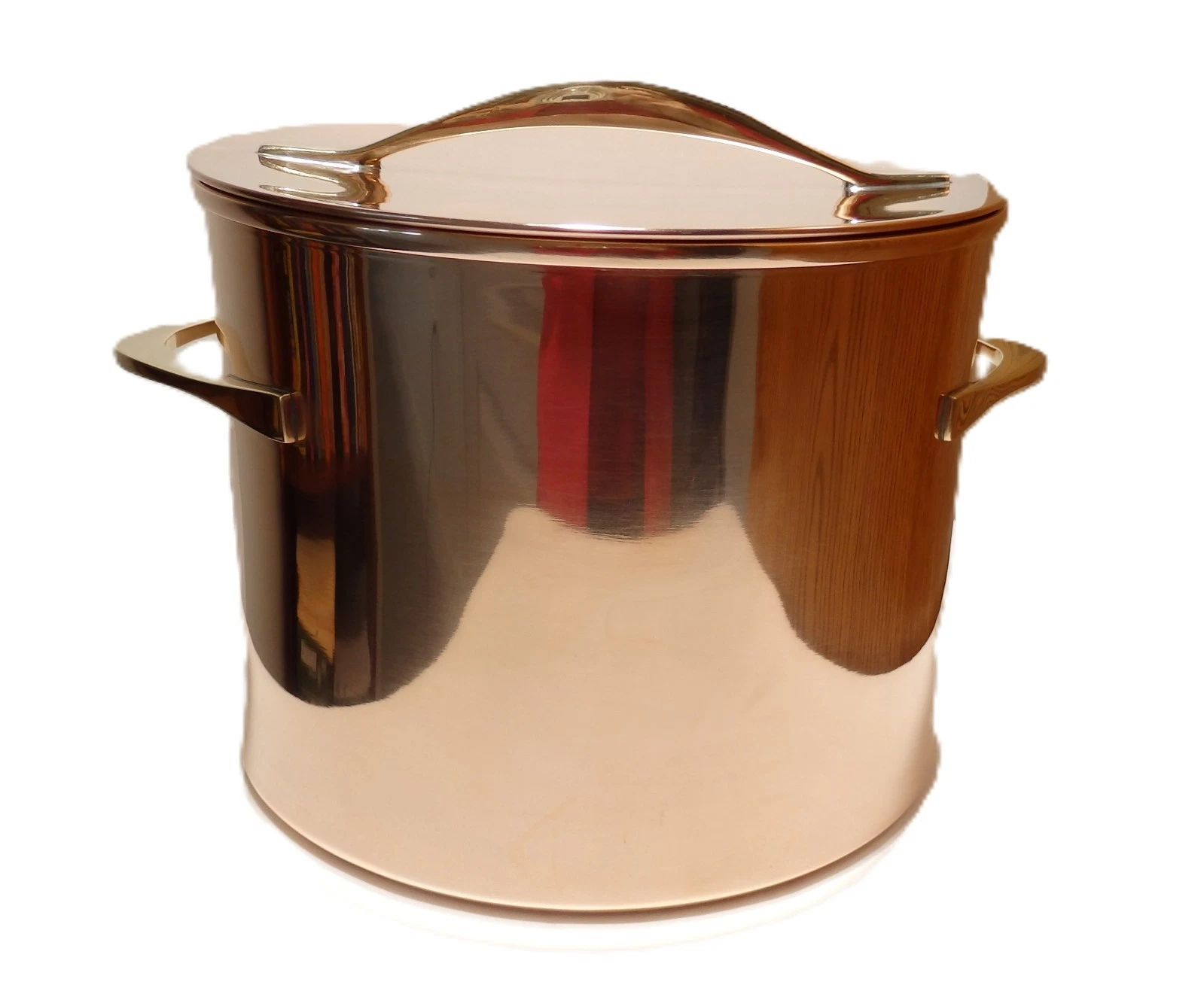 New Dansk JHQ Copper Stockpot 7 QT Lid Jens Quistgaard Scandinavian Cookware
Opens in a new window o