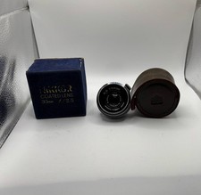 Nikon Nippon Kogaku Nikkor 35mm 3.5cm f/2.5 Lens with Box and Case