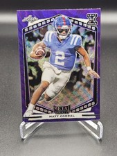 2022 Leaf Metal Draft Matt Corral B-MC1 Purple Wave