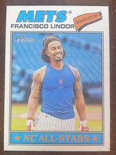 2026 Topps Heritage Francisco Lindor #146 Image Variation SP