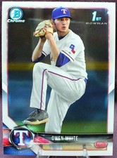 OWEN WHITE 2019 Bowman Draft #BDC-159 (FBC) 1st Bowman Chrome