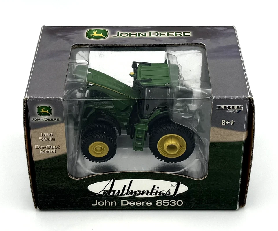ERTL - Authentics #1 - John Deere 8530 - 1:64 Scale #15769 (hood opened) - Image 2 of 4