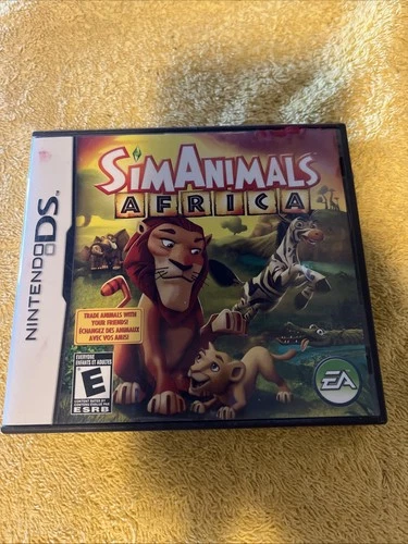 SimAnimals Africa - Nintendo DS CIB Complete Tested Video Game