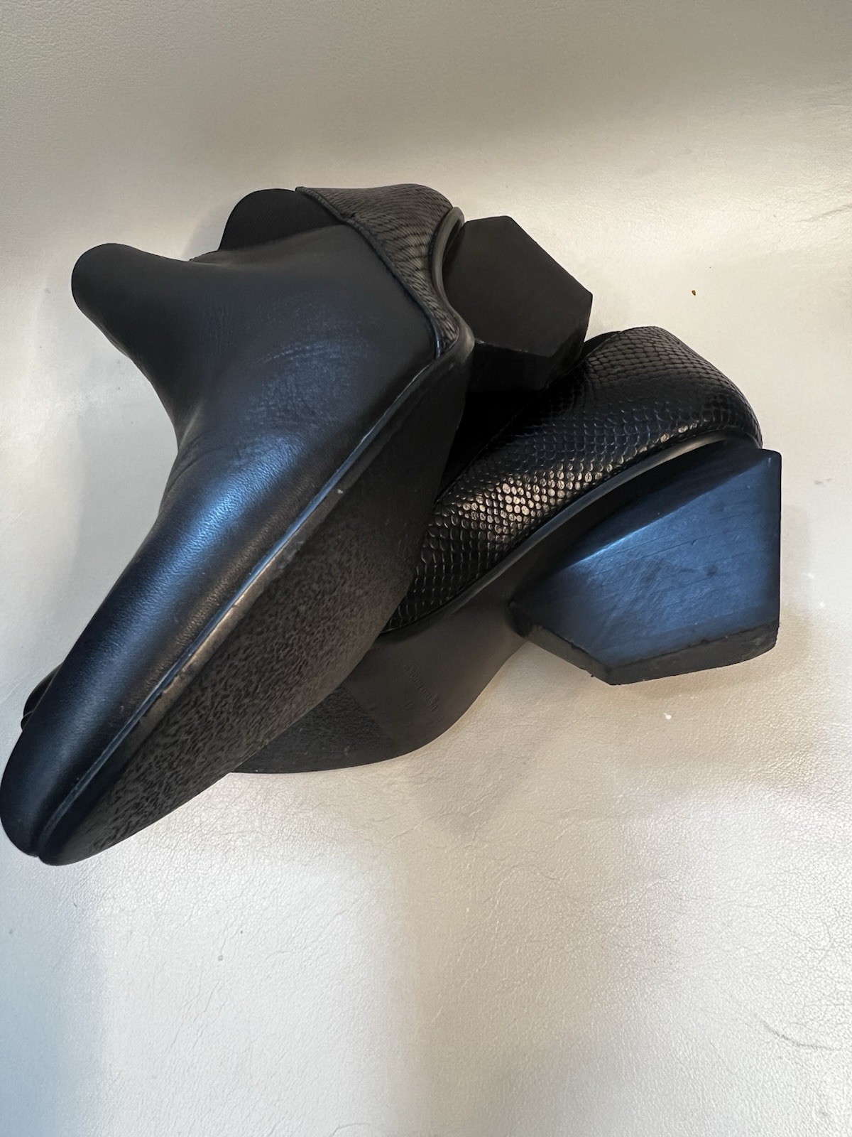 United Nude Leather Ricky Mid Low Ankle Boots Size 41 / 11