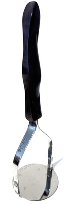 CUTCO 1160 Food Press Solid Steel Stainless Steel Classic Brown Handle USA Rare