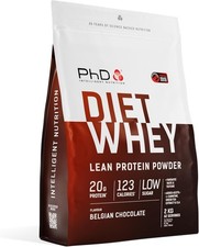 PhD Nutrition | Diet Whey Protein Powder with CLA, Flaxseed, L-Carnitine | 2kg 27.50 per kilo