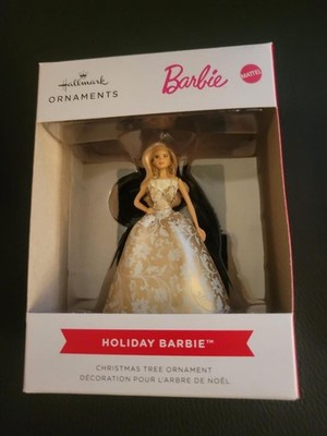 MIB Hallmark 2025 HOLIDAY BARBIE Ornament