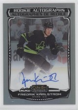 2022-23 O-Pee-Chee Platinum Rookie Rainbow Fredrik Karlstrom #R-FK Auto q2c