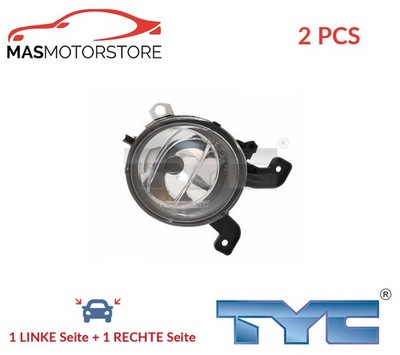 NEBELSCHEINWERFER PAAR SET TYC 19-0436001 2PCS P FÜR AUDI A2,8Z0 1.4L,1.2L,1.6L