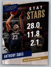 2017-18 Panini Prestige #3 Anthony Davis Stat Stars