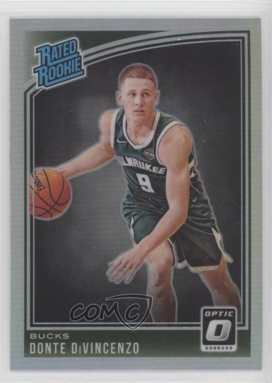 2018 Panini Donruss Optic Rated Holo Prizm Donte DiVincenzo #164 Rookie RC 9m2