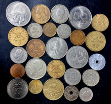 Old Greece Coin Lot - 1894-PREEURO - 26 Vintage Coins - Lot #D27