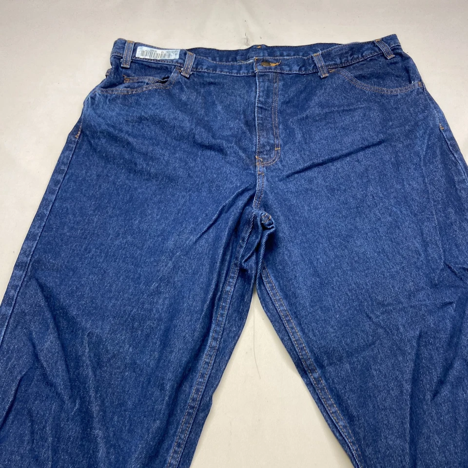 Property Of Aramark WearGuard Jeans Mens 42x32 Blue Denim Cotton High Rise - Image 4 of 4