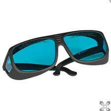 Thorlabs LG7 - Laser Safety Glasses, Teal Lenses, 35% Visible Light Transmission