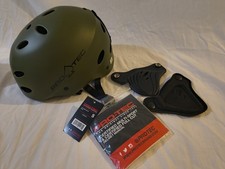 Pro-Tec Ace wake multi sport full cut helmet - matte olive - size small