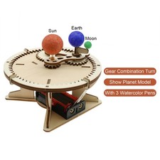 RASTKY Kid Science Spielzeug Sonnensystem Holzmodell Astronomie Ziegel