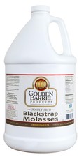 Unsulfured Blackstrap Molasses, Bulk 128 oz Jug, Rich Robust Molasses for Bak...
