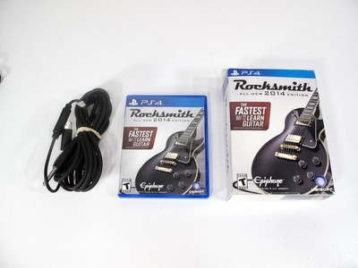 Rocksmith 2014 Edition (Sony PlayStation 4) With Real Tone Cable Video Game