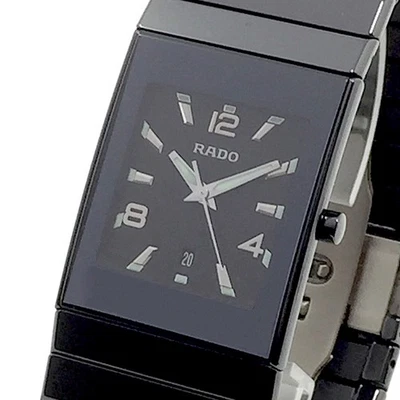 RADO (like new & unworn) L 31x27mm Diastar Ceramica Silver-Hands Jubile Keramik - Bild 1 von 4