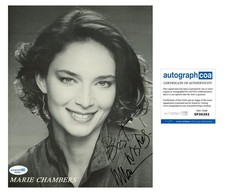 Marie Chambers "Star Trek: Voyager" AUTOGRAPH Signed Autographed 8x10 Photo ACOA