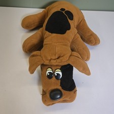 1985 Vintage Tonka Pound Puppy Large Plush - Brown with Black Spots