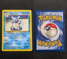 Wartortle 42/102 Uncommon Base Set Unlimited Pokemon Moderately Played on eBay