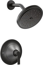 MOEN Doux TS2202BL Single-Handle Posi-Temp Shower Faucet Kit 2.5 GPM Matte Black