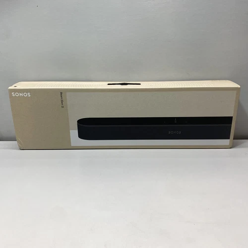 Sonos Beam (Gen 2) 5.0 Channel Smart Soundbar with Dolby Atmos- Black