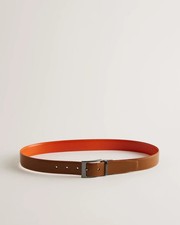 Ted Baker Reversible Kacin Belt Men's 34/86 Tan/Brown