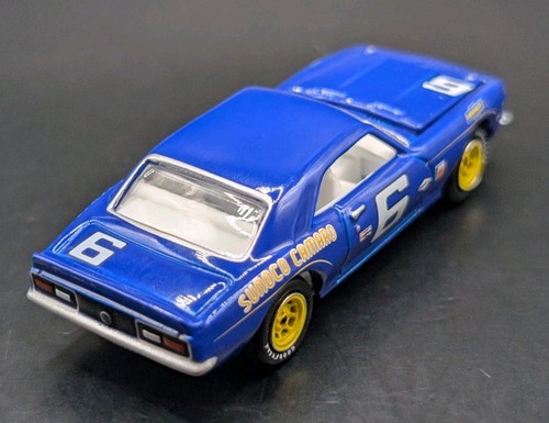๐ฅ Vintage Johnny Lightning 1999 - 1968 Chevy Camaro SS(Blue) - Sunoco - Loose - Picture 7 of 11