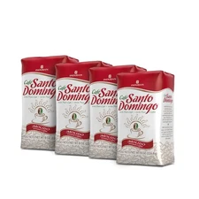 Café Santo Domingo, 8 oz Bag, Ground Coffee, Medium Roast 4 Ounce (Pack of 4) 