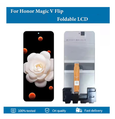 For Honor Magic V Flip LCD Display Folding Screen Digitizer Assembly Replacement