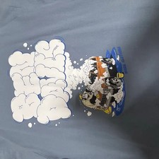 Ben Davis Light Blue Short Sleeve T-Shirt Vintage Casual Top