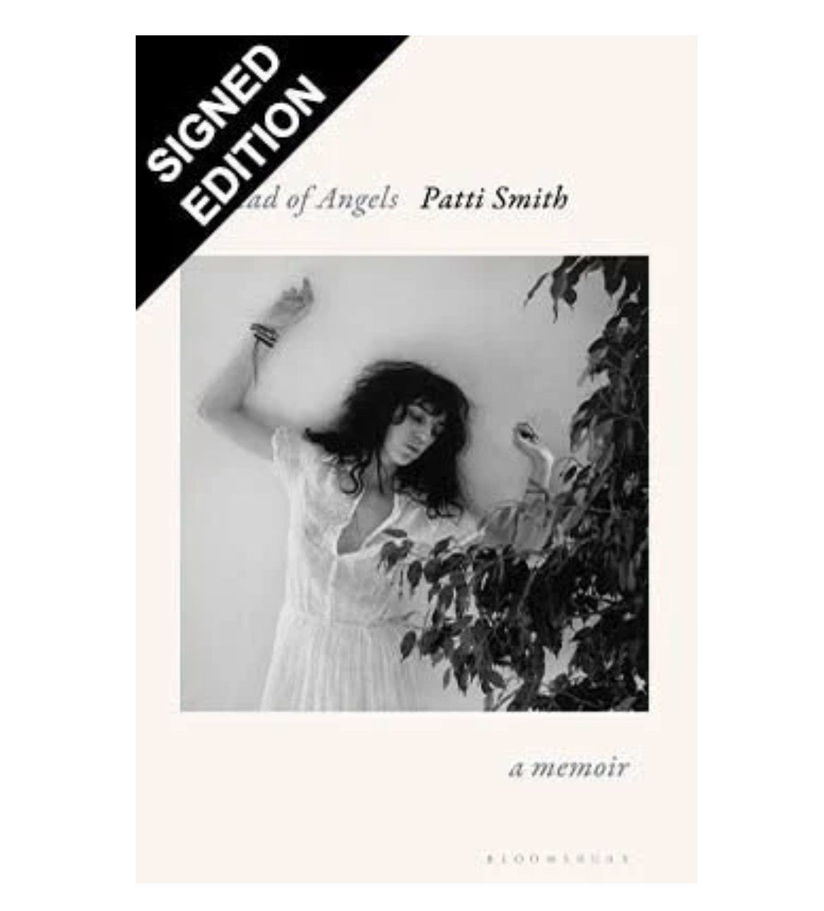 SIGNED Patti Smith Book Bread Of Angels : A Memoir First Edition & COA Auto