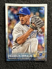 FRANKLIN MORALES #US217 2015 Topps Update Series QTY Kansas City Royals