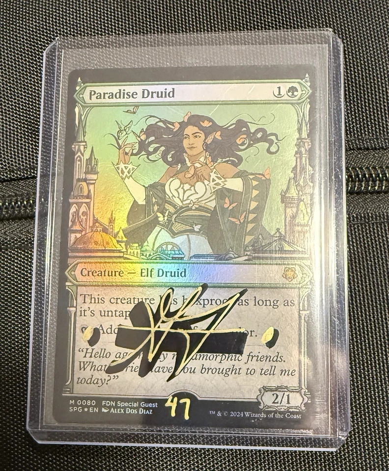 Paradise Druid (Showcase) Special Guests Foil Artist Proof - Image 2 of 2