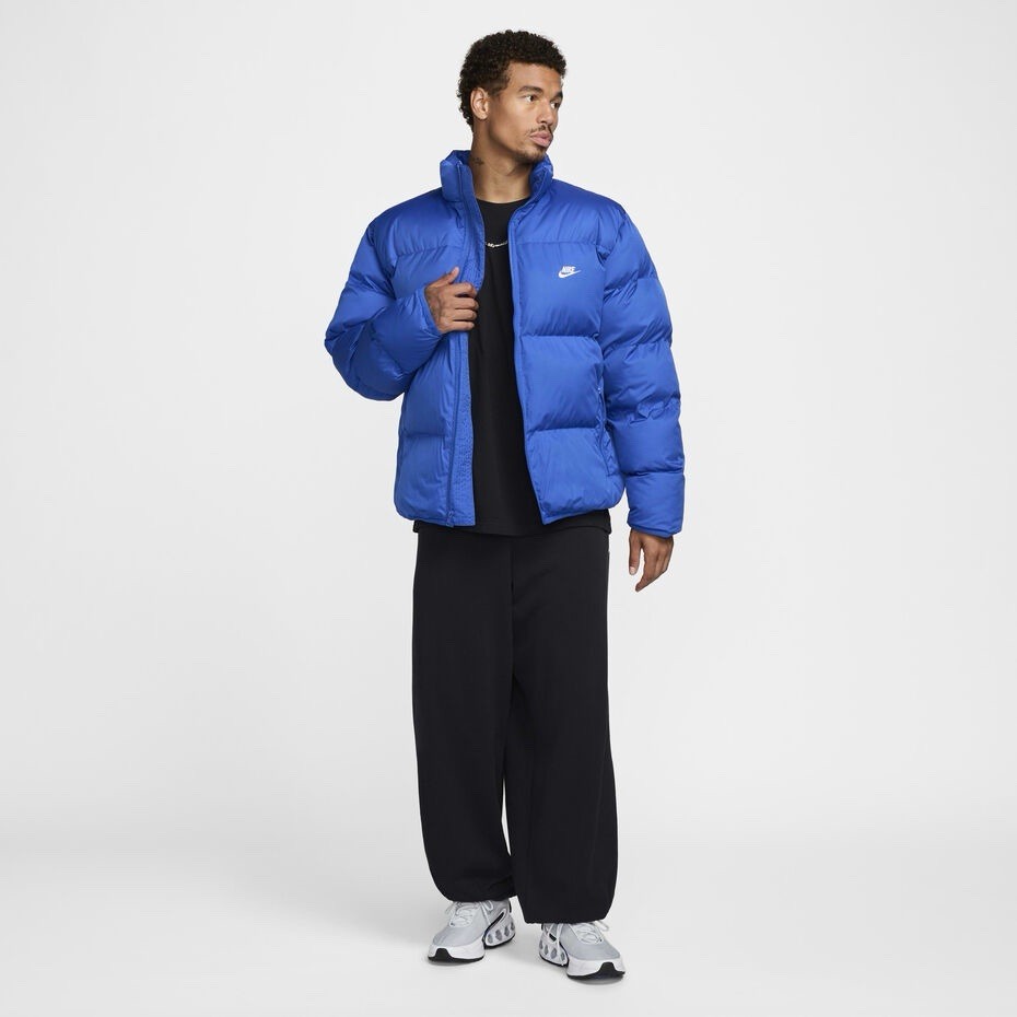 Nike Sportswear Club Primaloft Puffer Jacket Game Royal Sz Medium