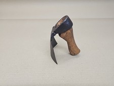19th c Antique Hand forged straight adze