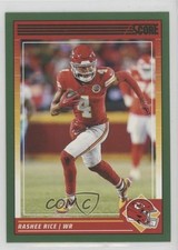 2024 Score Green Rashee Rice #139 1ir6