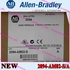 New Sealed For NEW PLC 2094-AM02-S/A Kinetix Axis Module 200/230V 15A