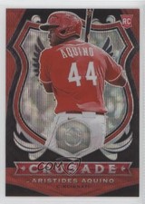 2020 Panini Chronicles Crusade Ruby Wave Prizm 160/199 Aristides Aquino #5 13i3